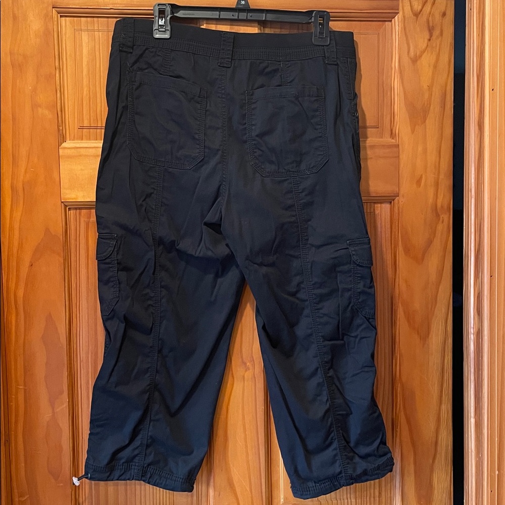 Bundle Style & Co. Women’s Capris Black and Kahki - Picture 11 of 13